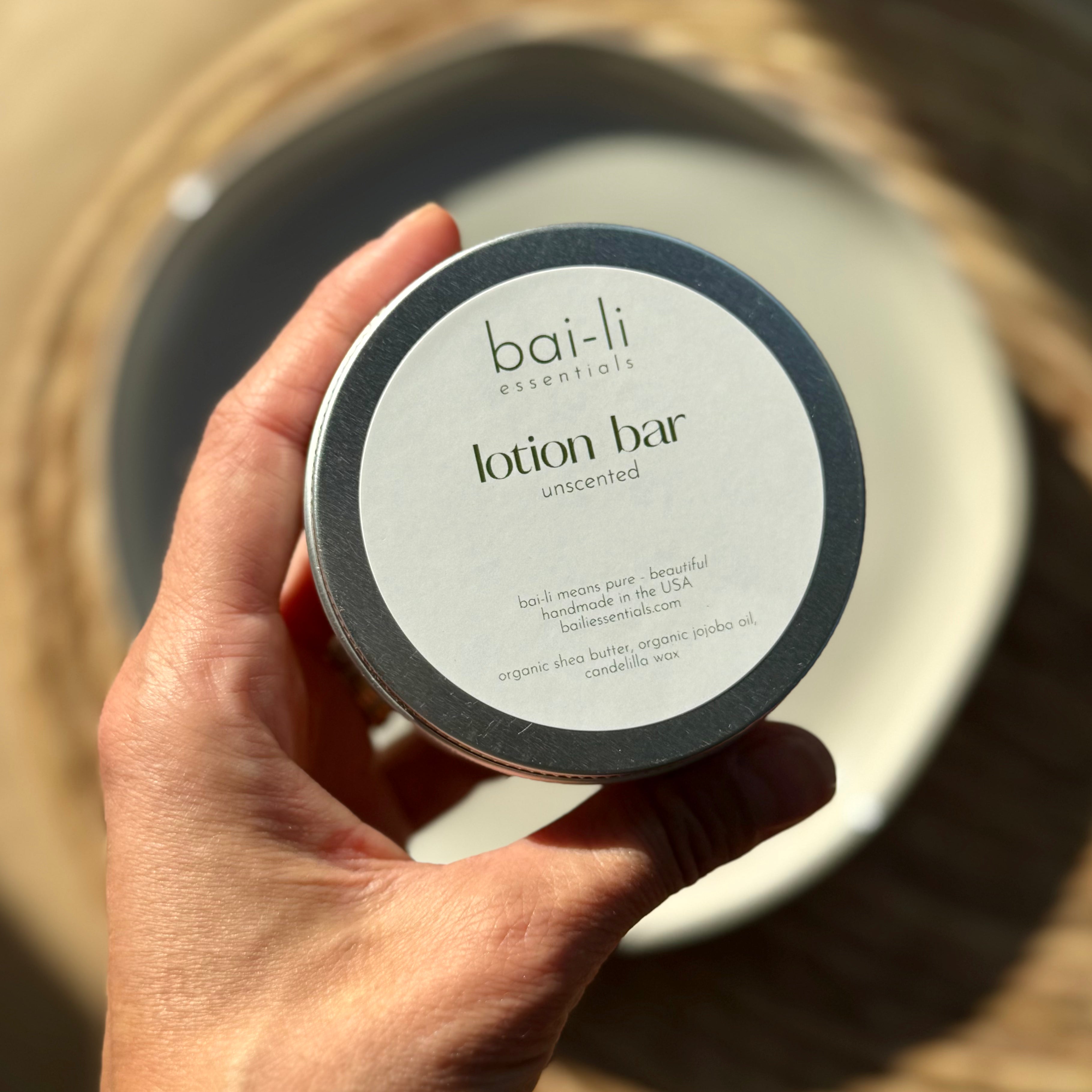 Natural Lotion Bar