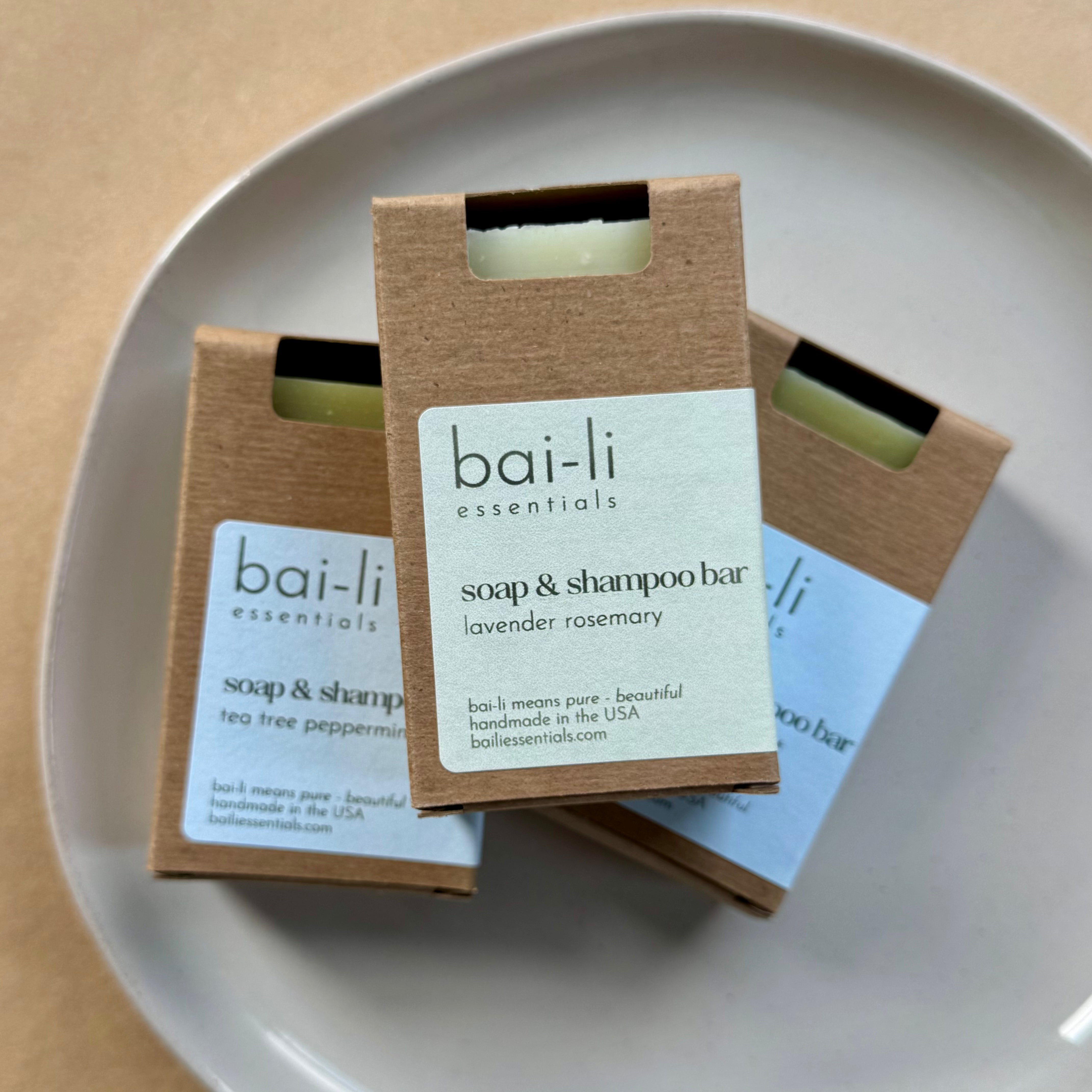 Soap/Shampoo Bar 3 Pack